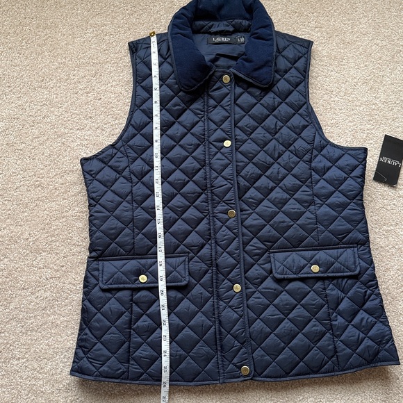 Lauren Ralph Lauren Quilt Vest in Dark Navy, Size Large, NWT - Picture 11 of 11